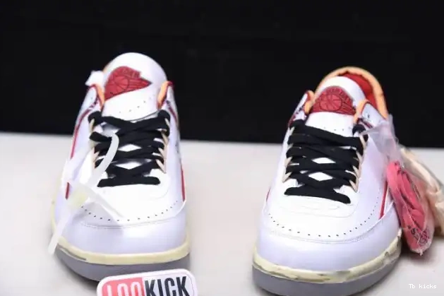 Rep TBK Low Red SP Retro White 2 Off-White Jordan DJ4375-106 0427